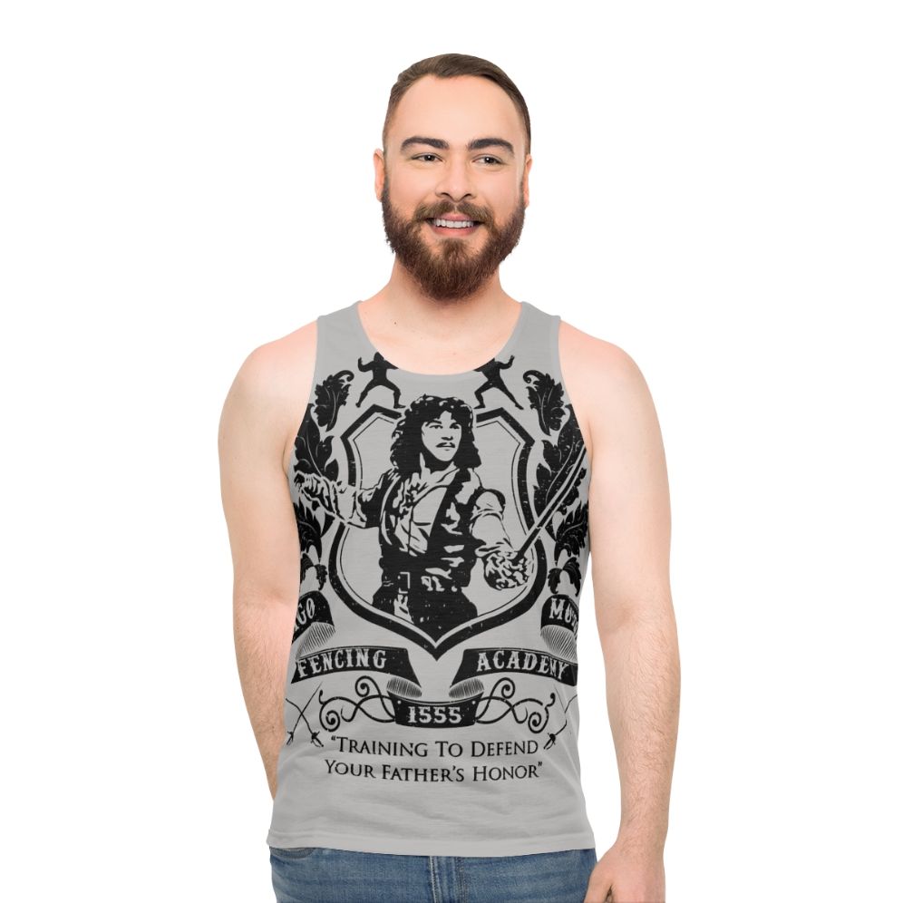 The Princess Bride Fencing Academy Unisex Tank Top