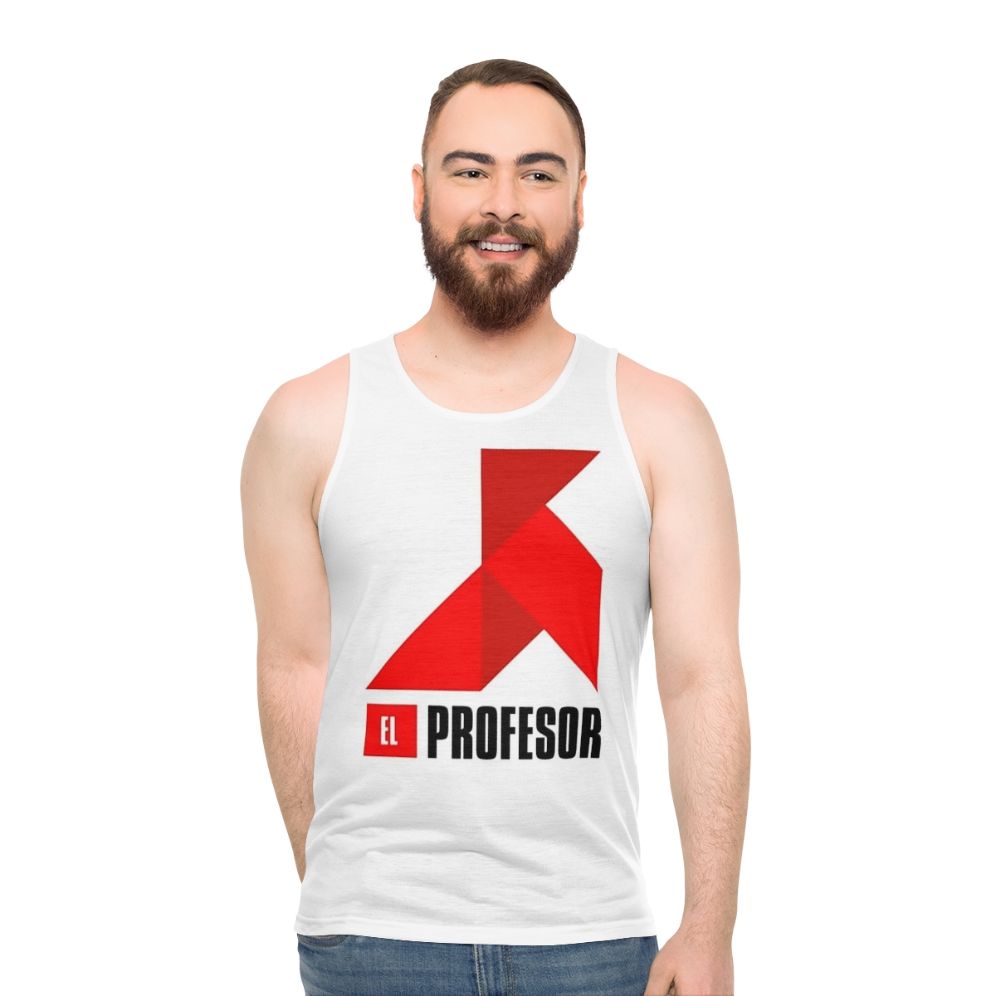 The Professor Money Heist Unisex Tank Top