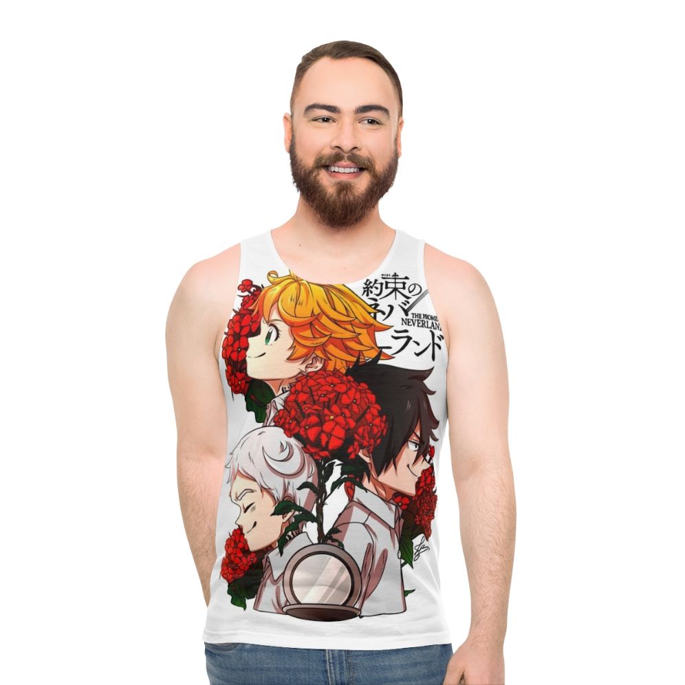 The Promised Neverland Anime and Manga Unisex Tank Top