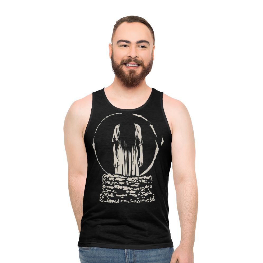 Unisex 'The Ring' horror-themed tank top