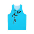 Retro unisex tank top inspired by The Saint TV series