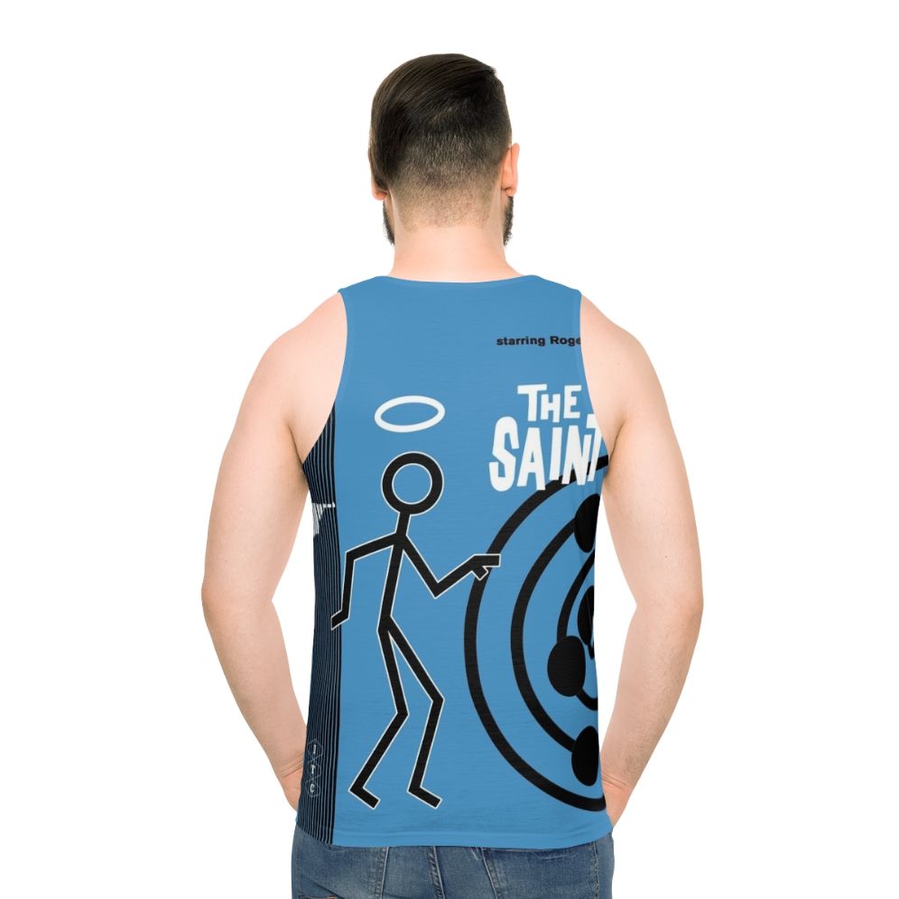 The Saint Unisex Tank Top - Retro 1960s 1970s Fashion