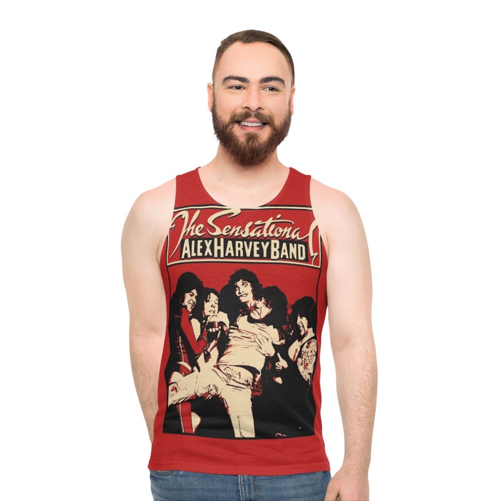 The Sensational Alex Harvey Band Unisex Tank Top