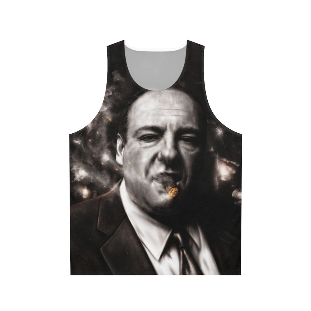 The Sopranos Tony Soprano Classic Portrait Unisex Tank Top