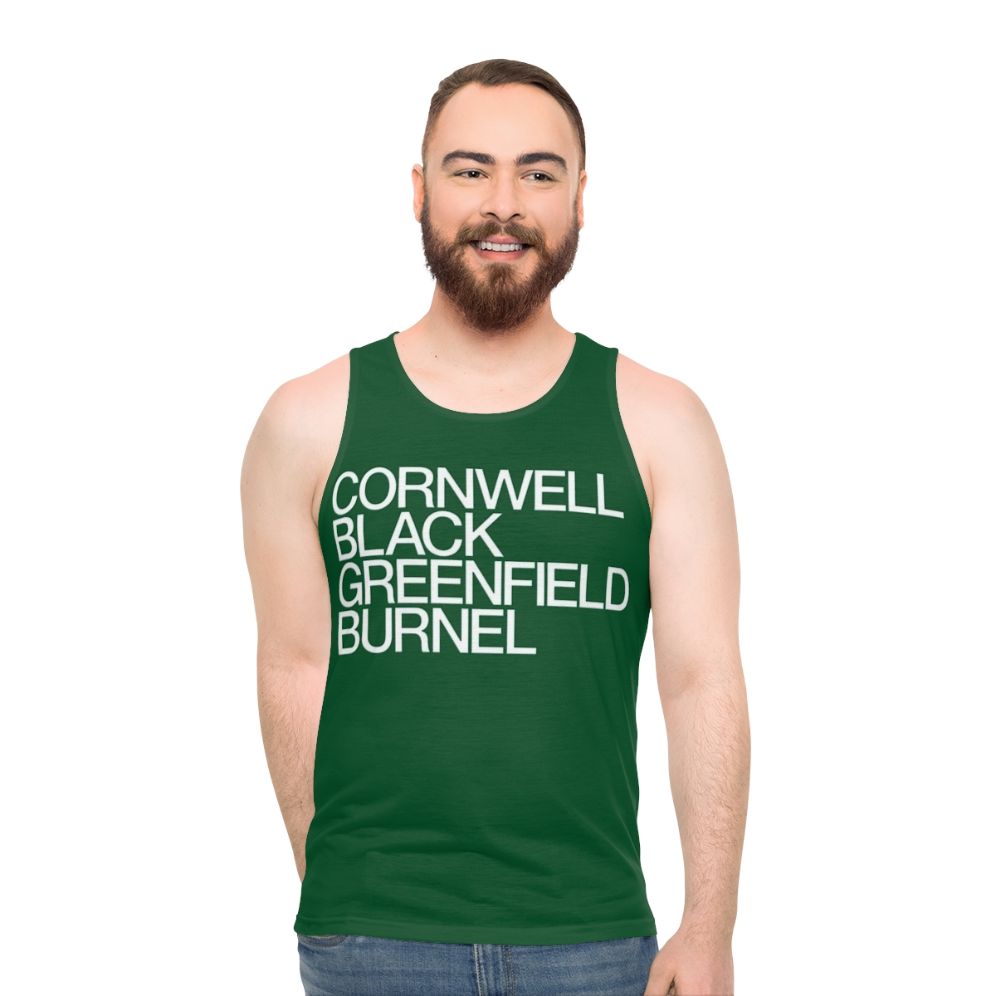 The Stranglers Unisex White Words CBGB04 Tank Top