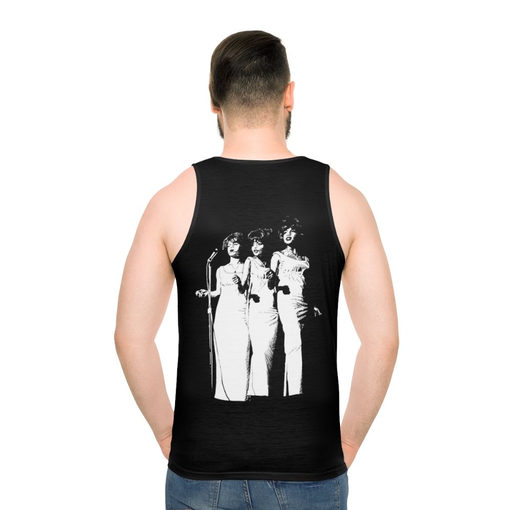 The Supremes Unisex Tank Top with Black and White Design