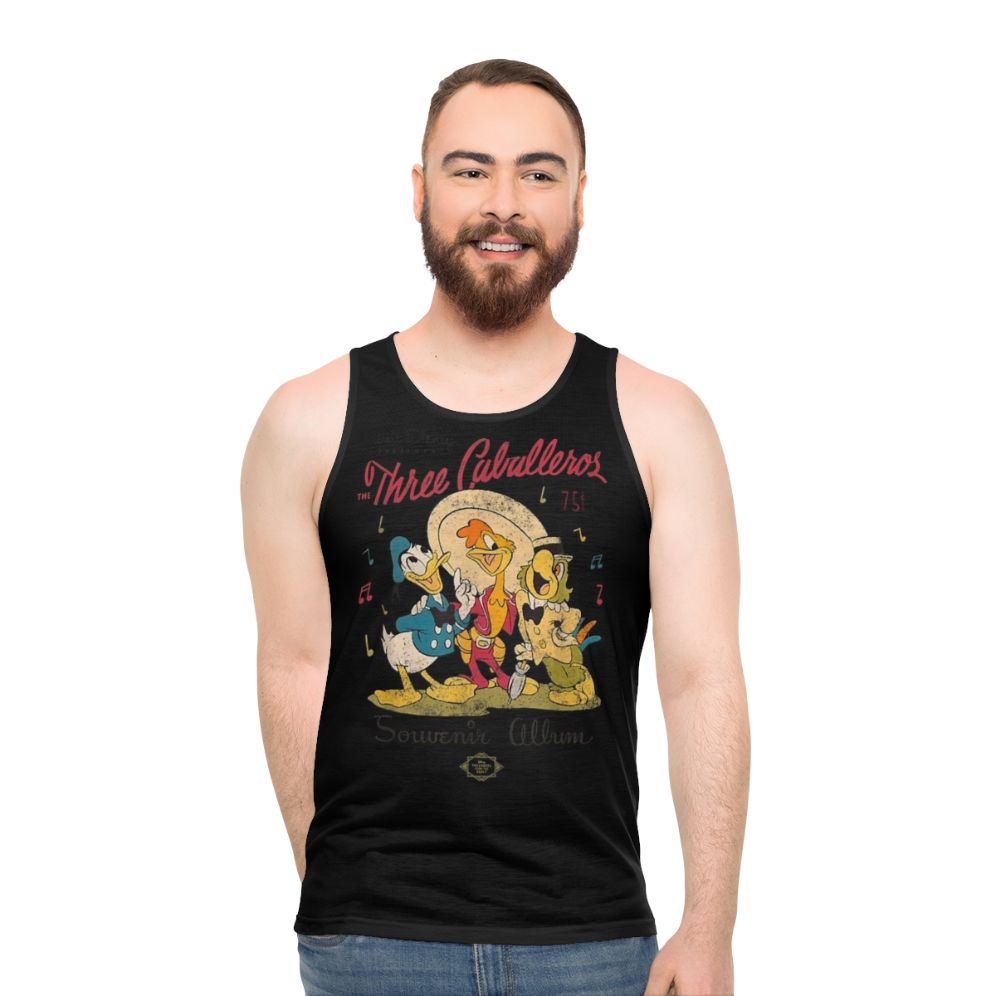 The Three Caballeros Disney Cartoon Unisex Tank Top