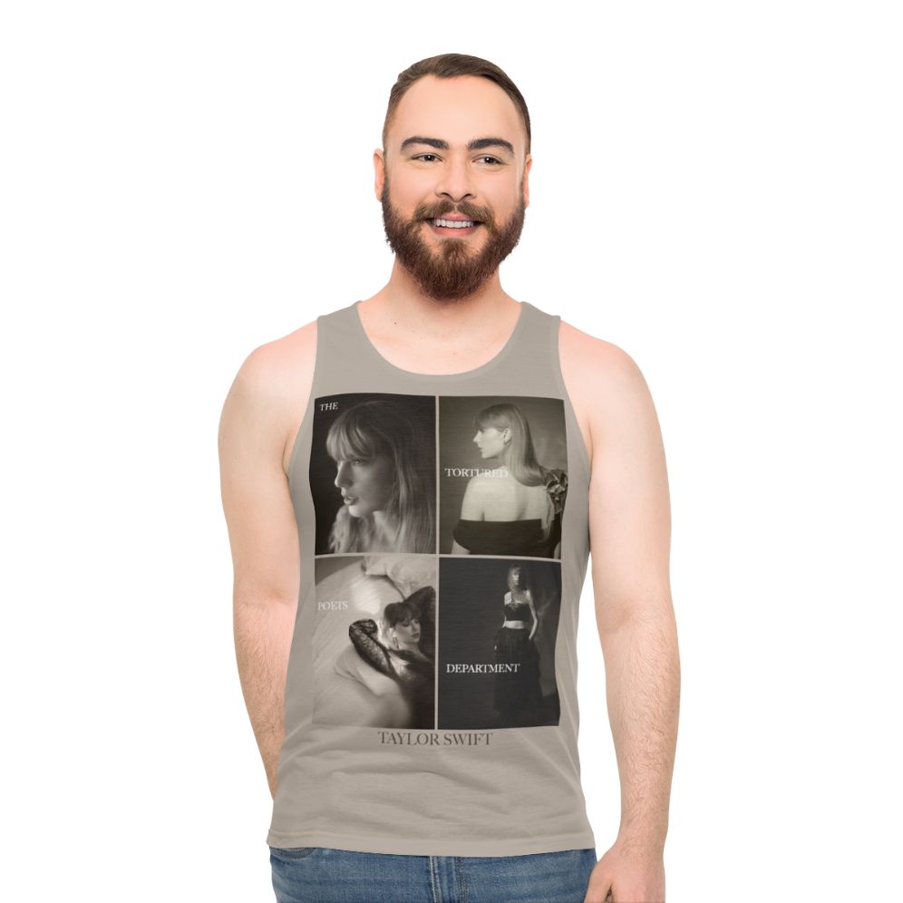 The Tortured Poets Department Collage Unisex Tank Top