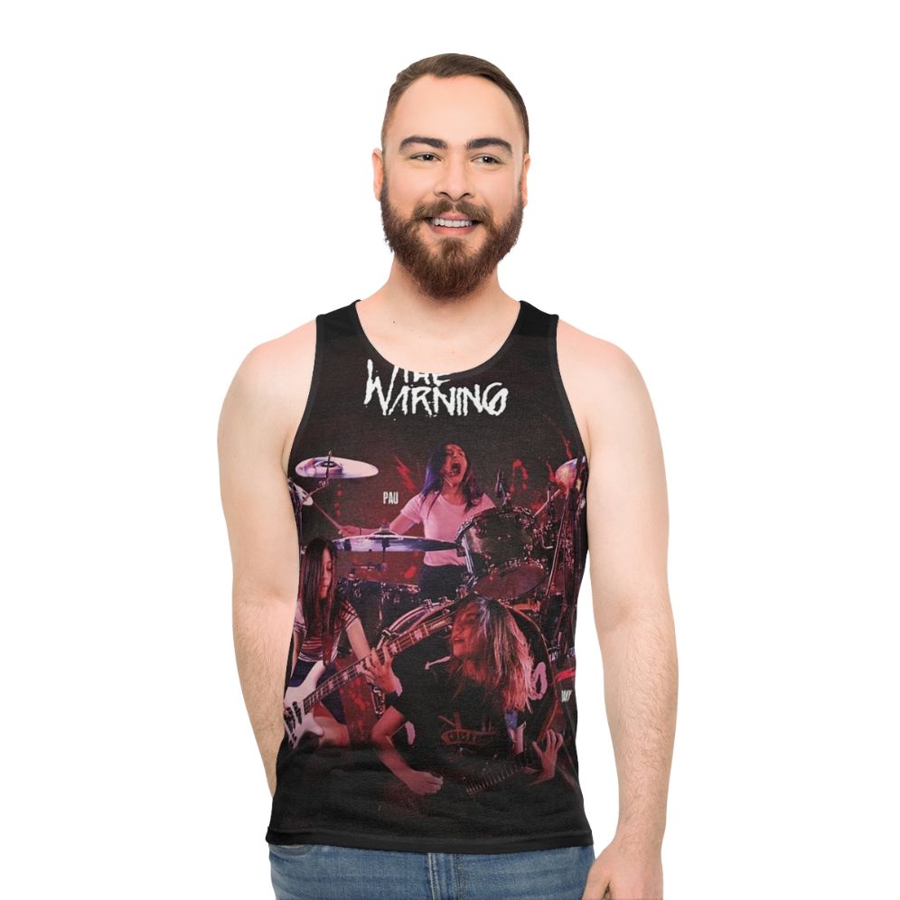 The Warning Band Unisex Rock Band Tank Top