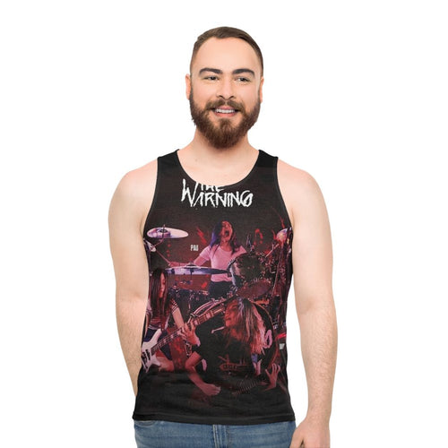 The Warning Band Unisex Rock Band Tank Top