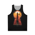 Unisex tank top with The Wind Through The Kyehole design