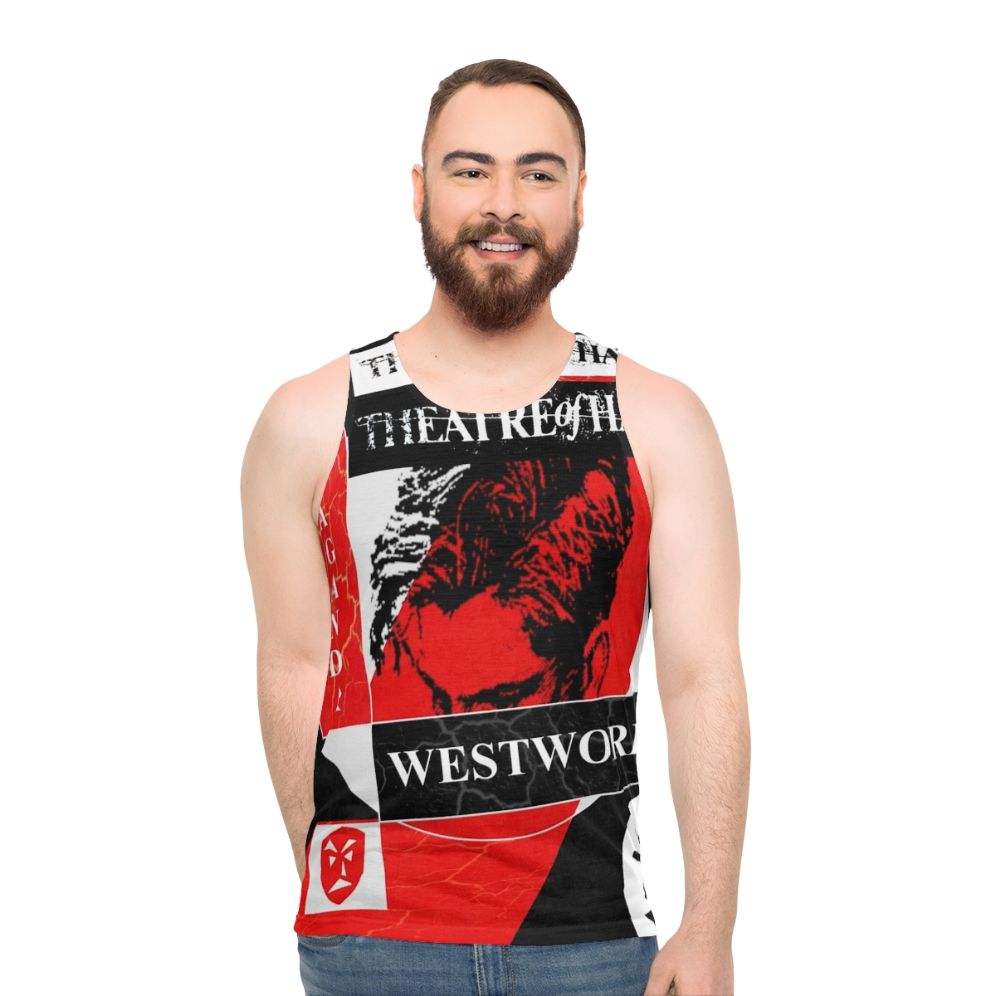 Theatre of Hate Westworld Propaganda Unisex Tank Top