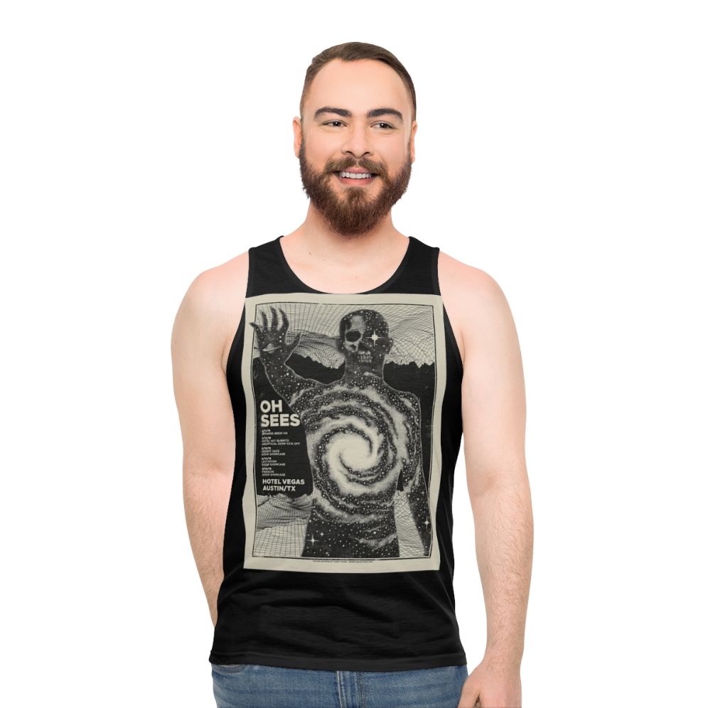 Thee Oh Sees psychedelic rock band unisex tank top