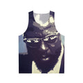 Thelonious Monk Unisex Tank Top with Piano Keys Design