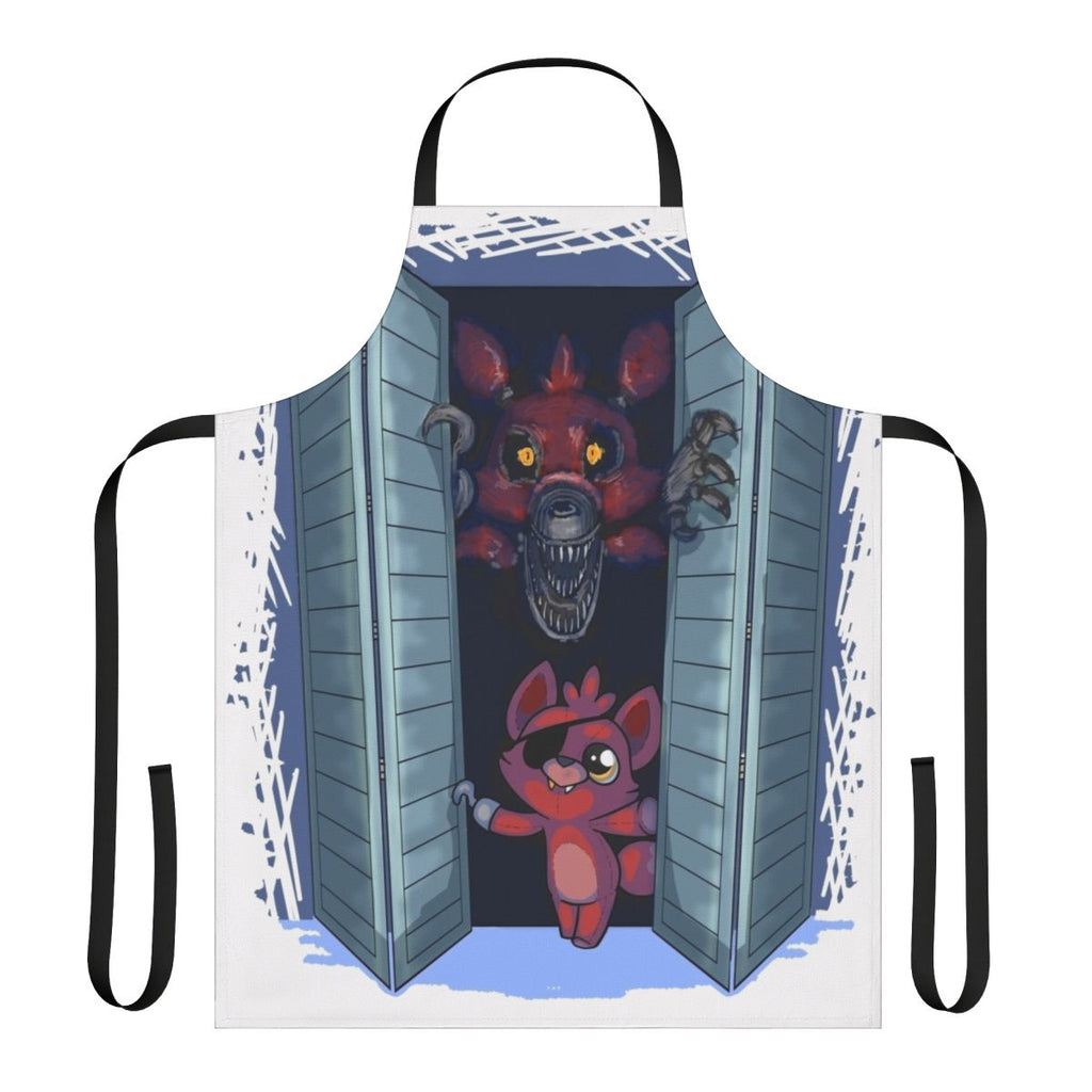Apron featuring a Foxy the Pirate Fox character from the Five Nights at Freddy's video game series