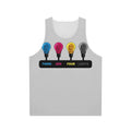 "There Are Four Lights" CMYK Unisex Tank Top
