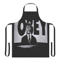 They Live inspired apron featuring the iconic "Obey" design