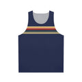 Thirteenth Doctor Unisex Tank Top with Rainbow Pattern