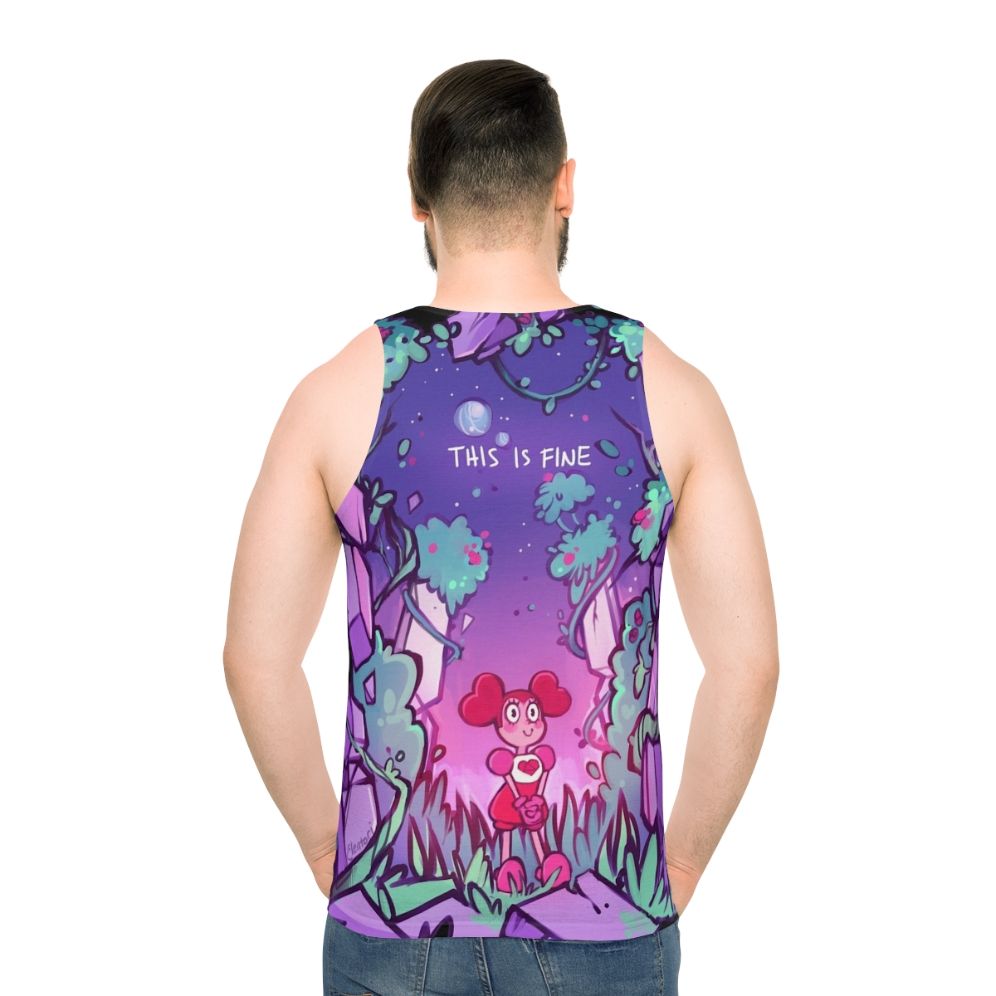 "This Is Fine" Unisex Steven Universe Tank Top