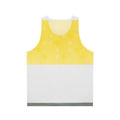 Thomas Downing inspired geometric abstract unisex tank top