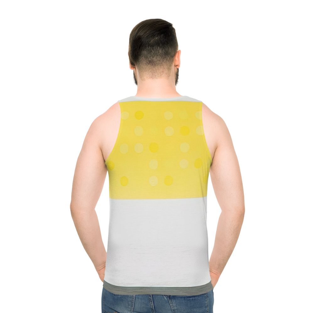 Thomas Downing inspired geometric abstract unisex tank top