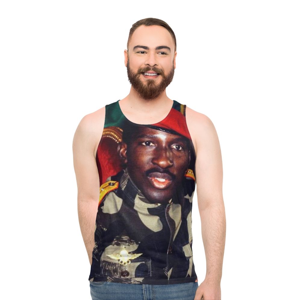Thomas Sankara African Unisex Tank Top