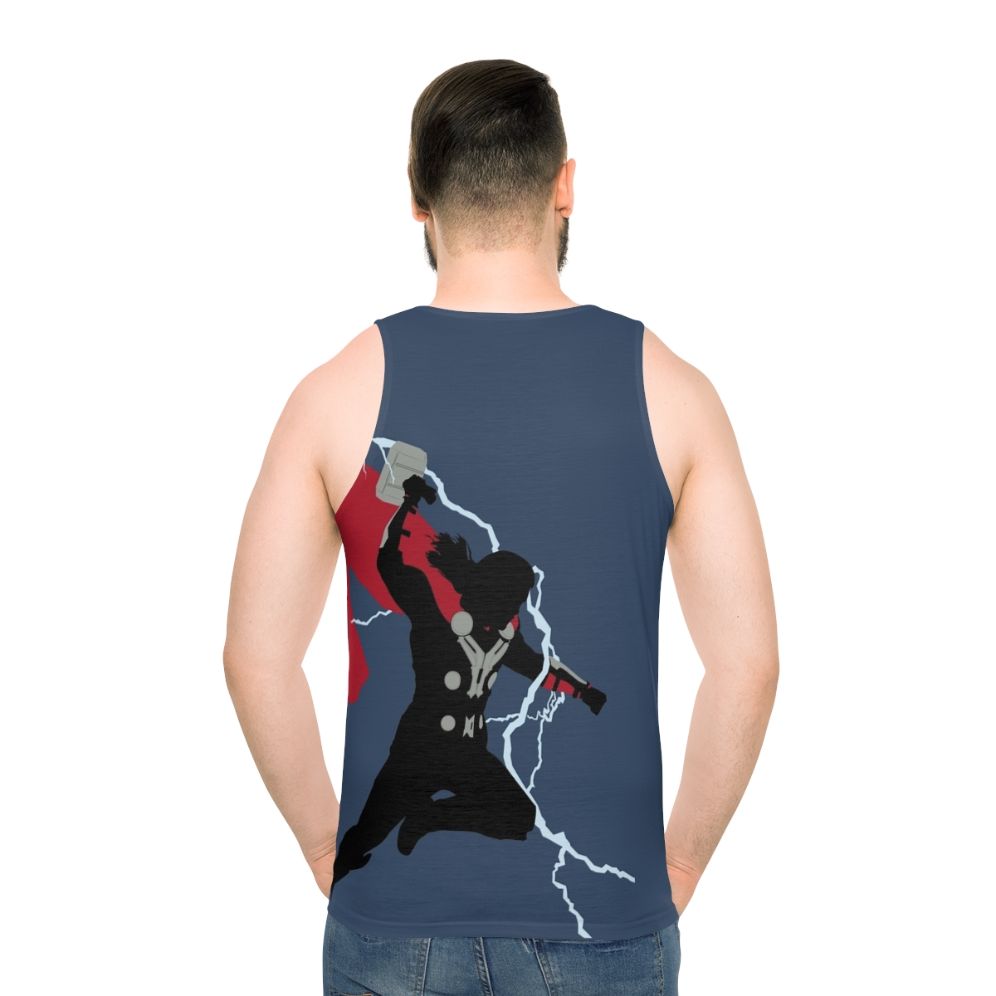 Unisex Thor God of Thunder Silhouette Tank Top