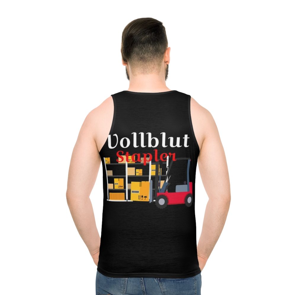 Thoroughbred Stacker Unisex Tank Top for Warehouse Workers