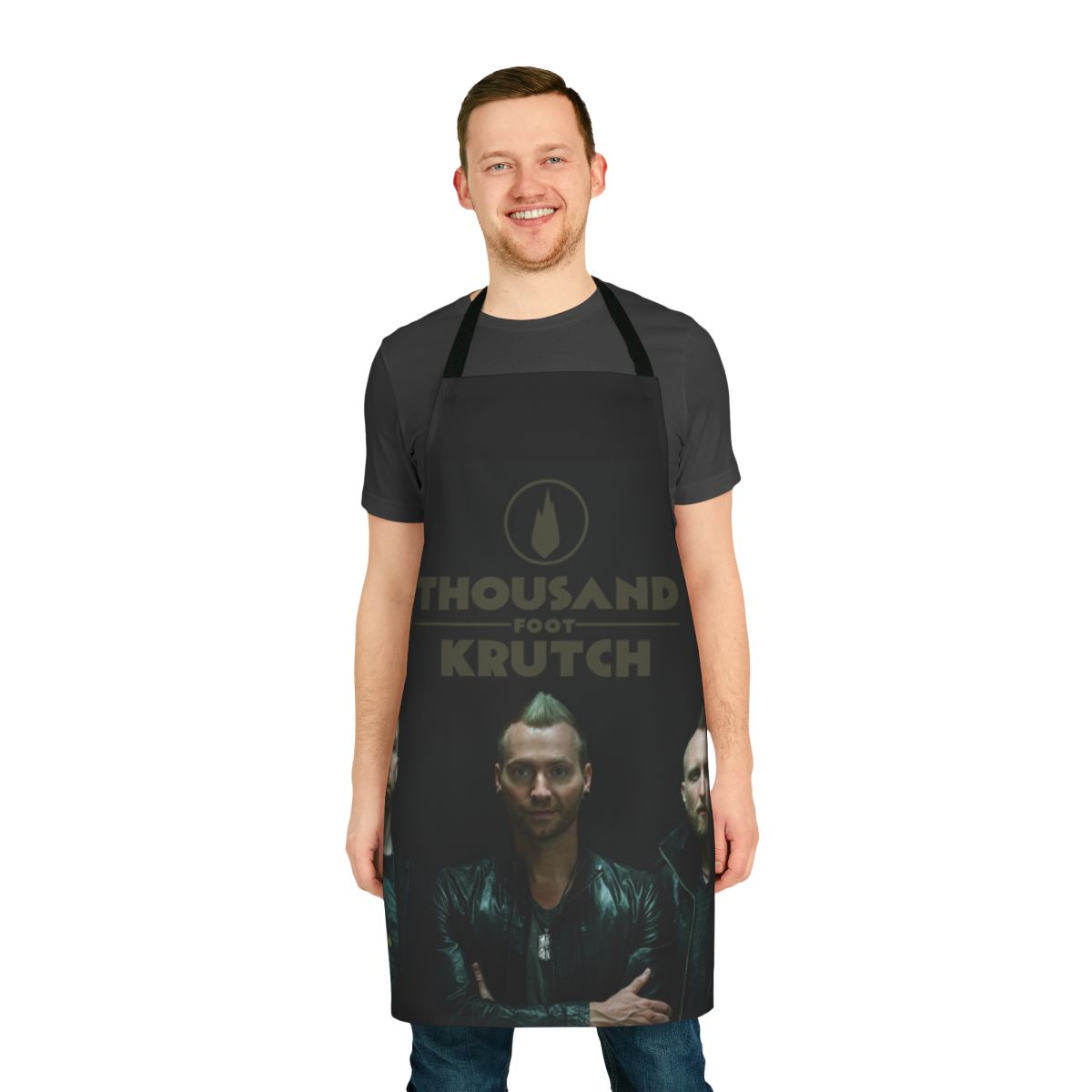 Thousand Foot Krutch Inspired Apron with Band Logo and Name