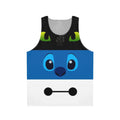 Three Colors Unisex Tank Top with Minimalist Design