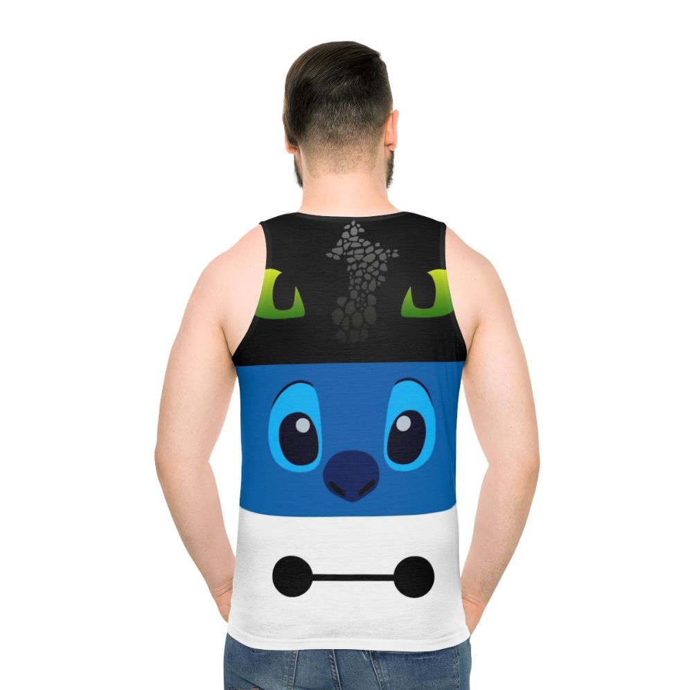 Three Colors Unisex Tank Top with Minimalist Design