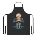 Threshold House inspired apron with abstract design