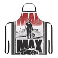 Mad Max-inspired apron with Fury Road and post-apocalyptic graphics