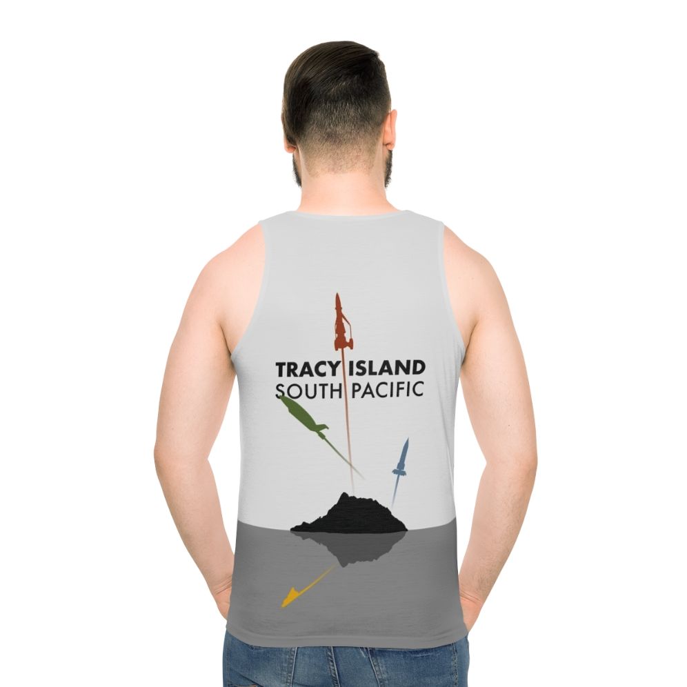Thunderbirds art unisex tank top