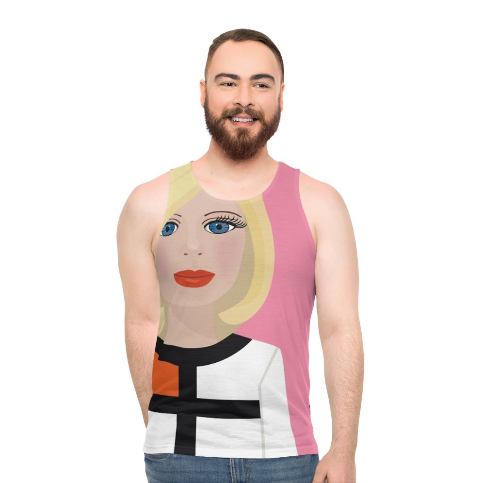 Thunderbirds Lady Penelope Retro Unisex Tank Top