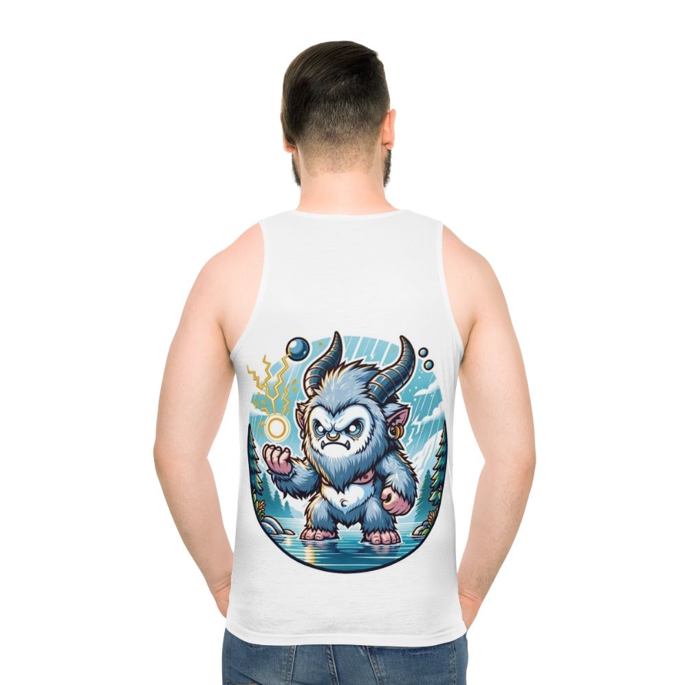 Thunderous Silver Ape Legendary Animals Unisex Tank Top