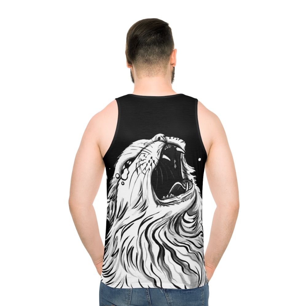 Thurston meme cat unisex screaming tank top