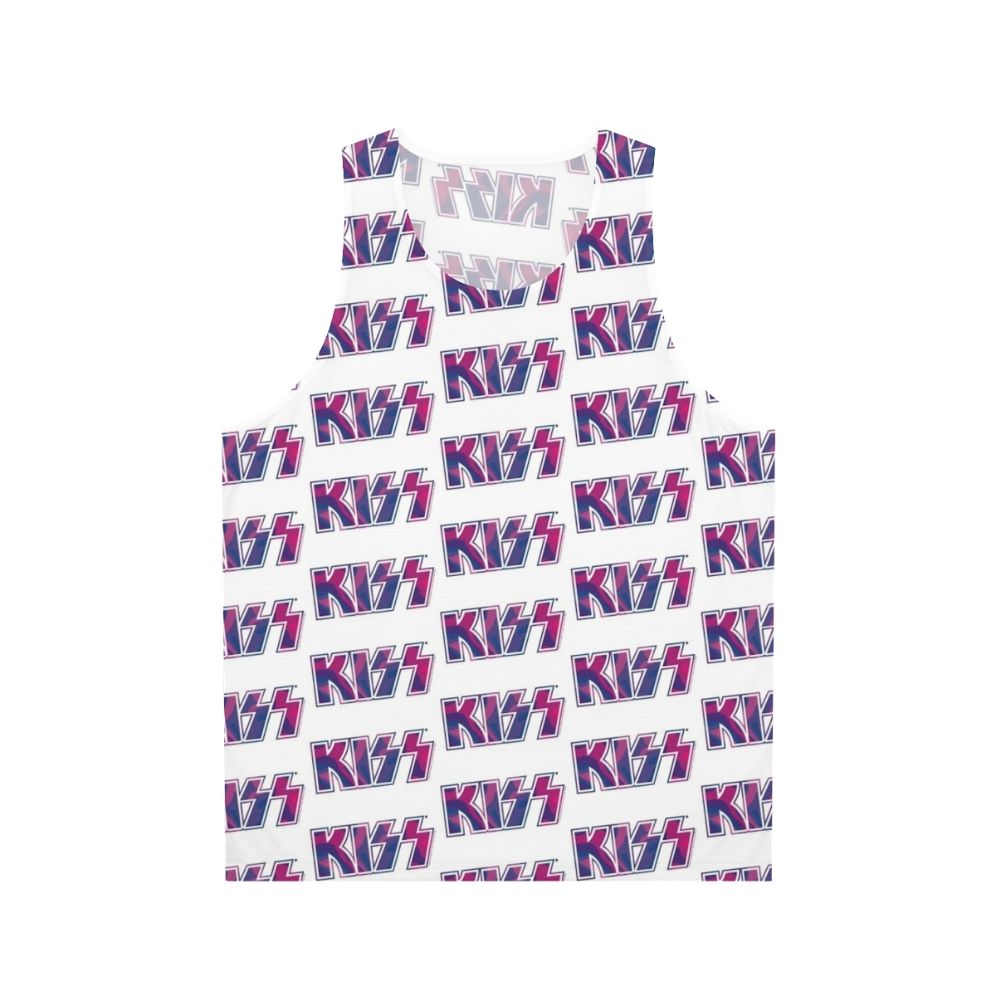 Tie Dye Kiss The Band Unisex Tank Top