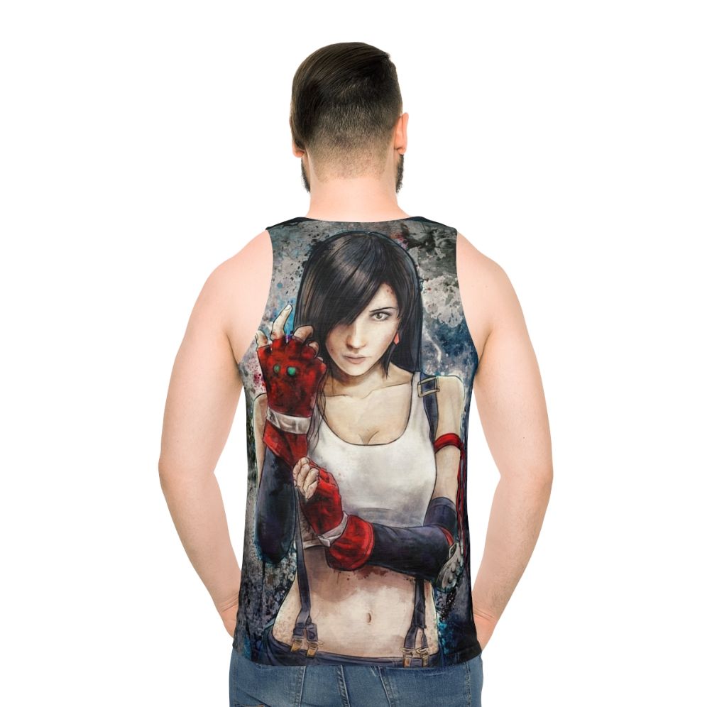 Tifa Lockhart FF7 Character Portrait Unisex Tank Top