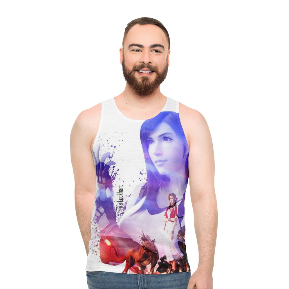 Tifa Lockhart Final Fantasy VII Unisex Anime Tank Top