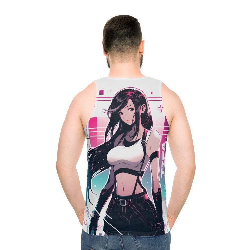 Tifa Lockhart Vaporwave Unisex Tank Top
