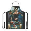 Tiffany and Chucky horror movie inspired apron