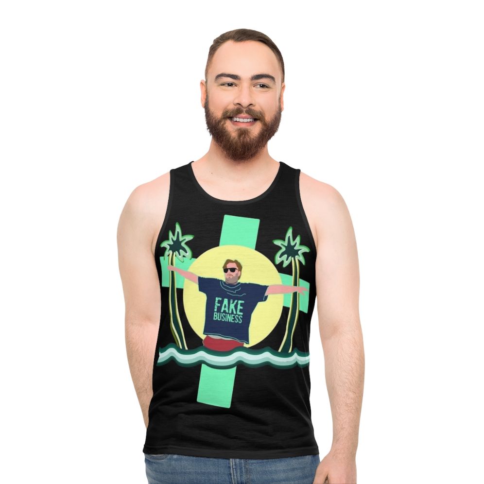 Tim Dillon Fake Business Unisex Dark Humor Tank Top