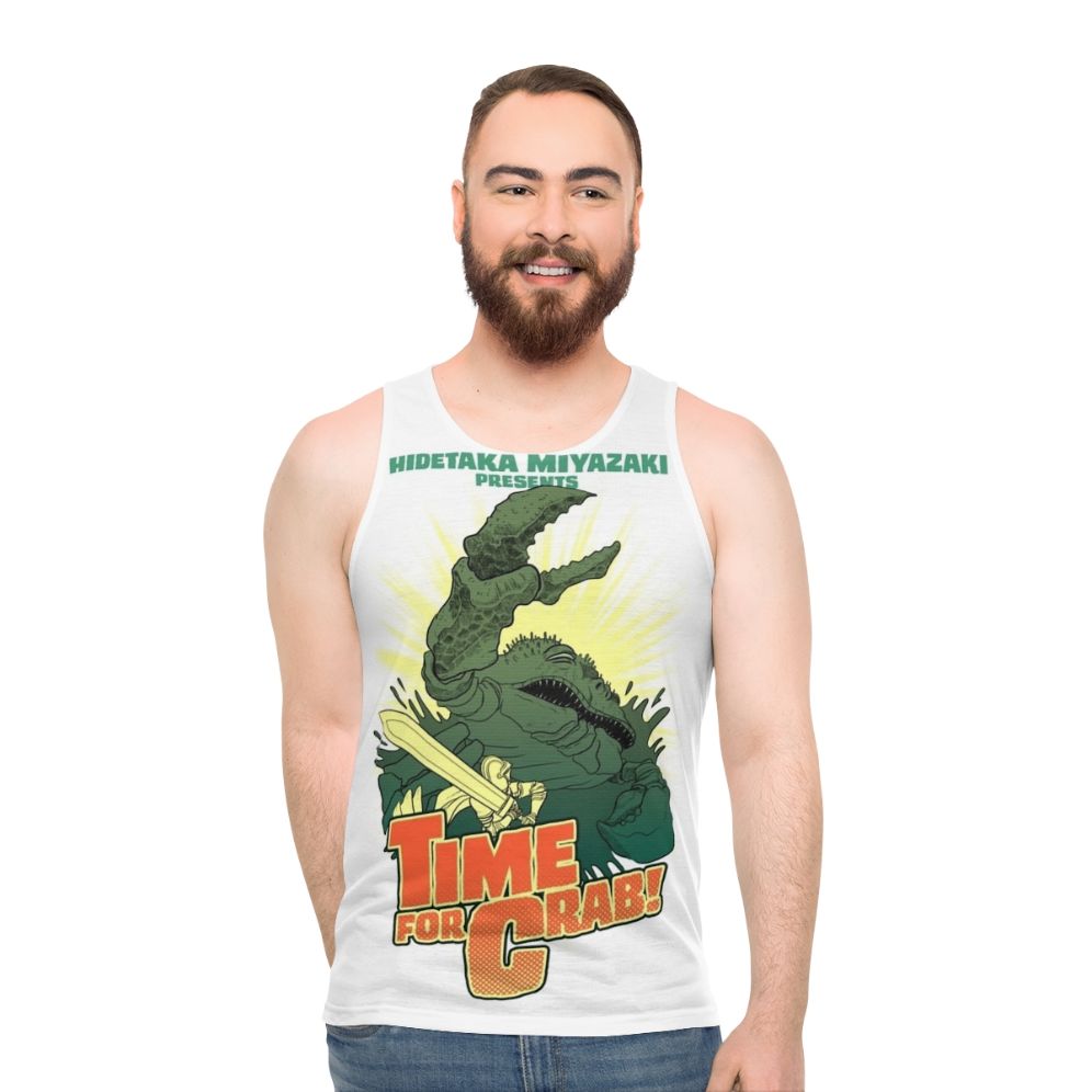 Time for Crab Dark Souls Unisex Gaming Tank Top