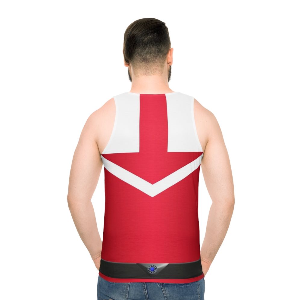 Time Force Red Unisex Tank Top