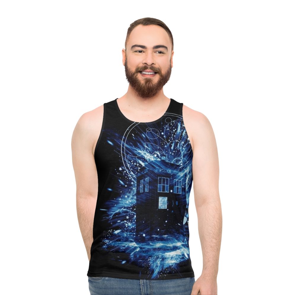 Time Storm Unisex Doctor Who Inspired Tank Top