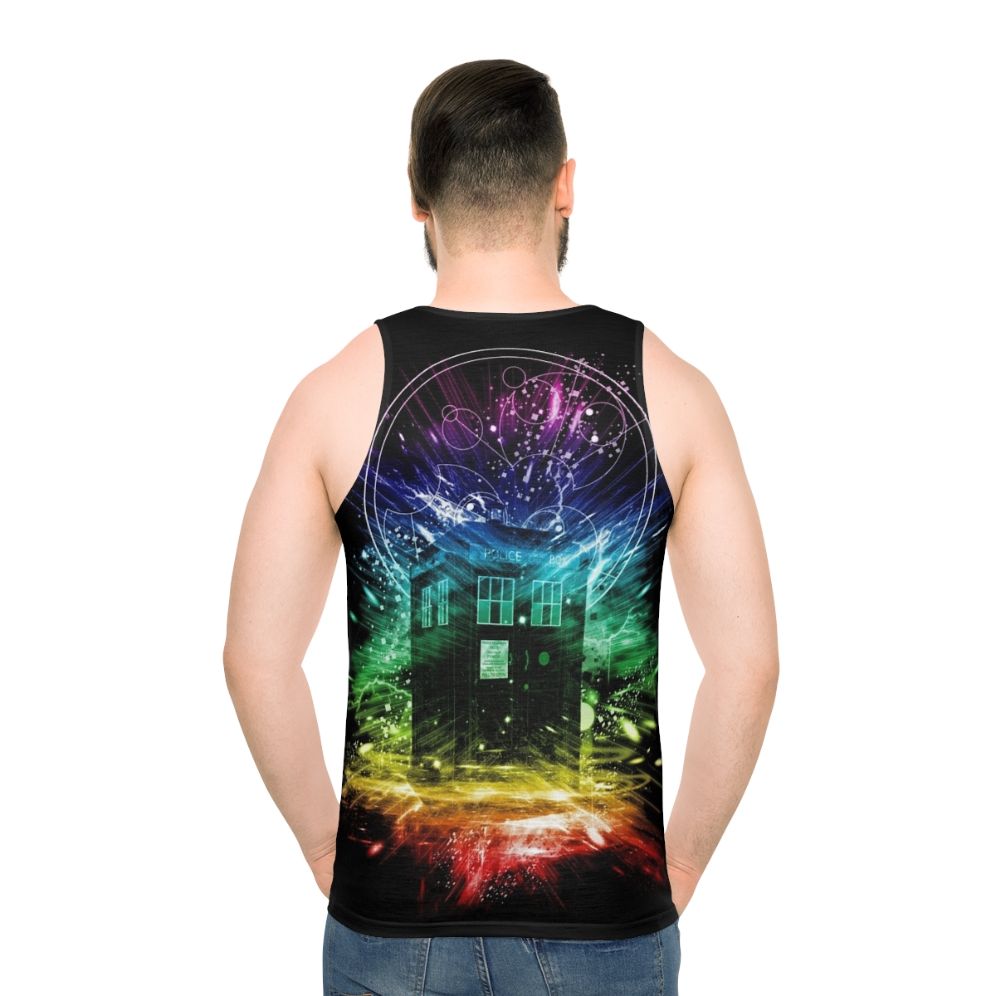 Time Storm Doctor Who Inspired Unisex Tank Top