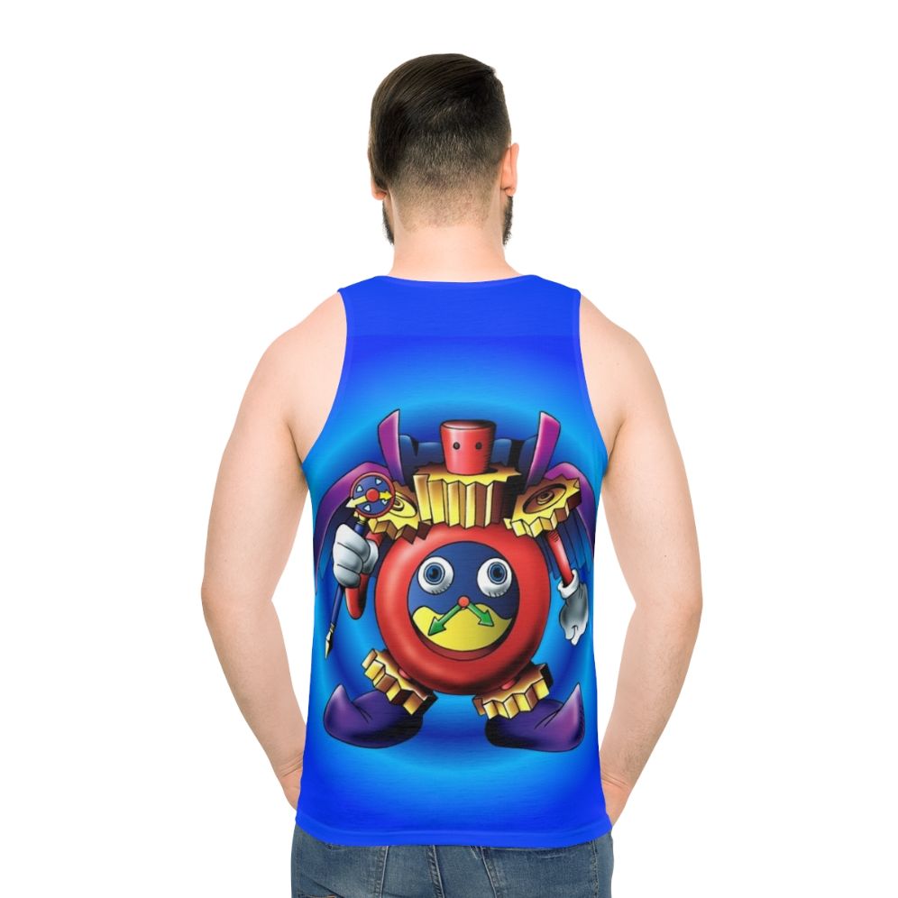 Time Wizard Unisex Yugioh Inspired Gaming Tank Top