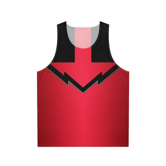 Timefire Unisex Tank Top featuring power rangers and time travel design