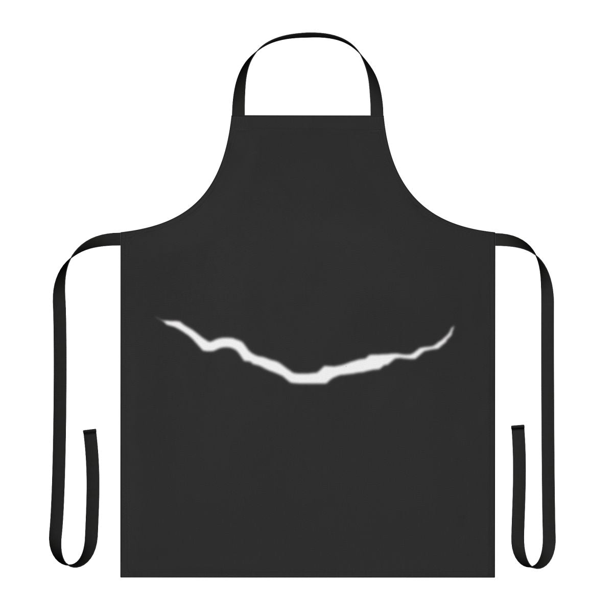Apron featuring a design inspired by the iconic "Crack in Time" from the sci-fi series Doctor Who